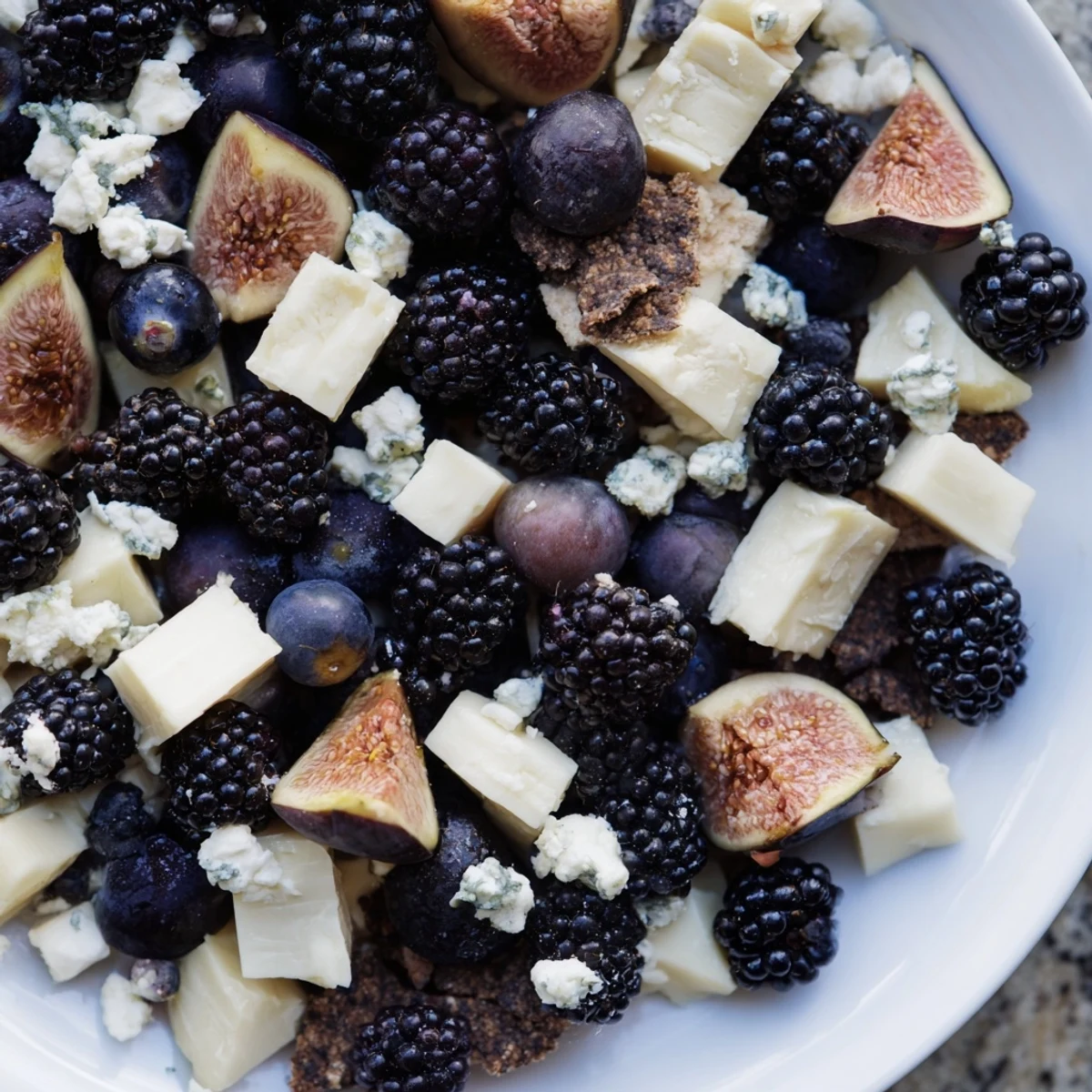 Deep Indigo Midnight Sky