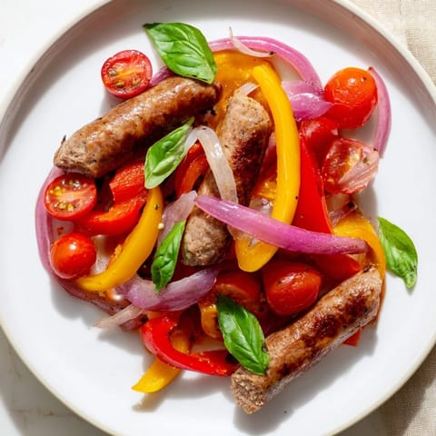 Basil-Boosted Sausage Pepper Skillet #27