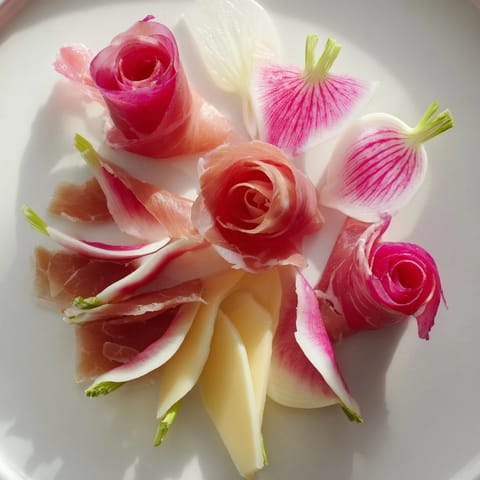 Pink Petal Watercolor Wash #57