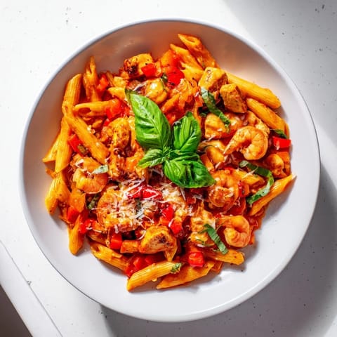 One-Pot Diavola Pasta Shrimp #73