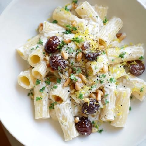 Pasta with Roasted Grapes Ricotta #76