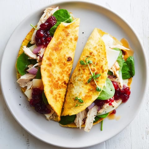 Chicken Brie Holiday Wrap #80