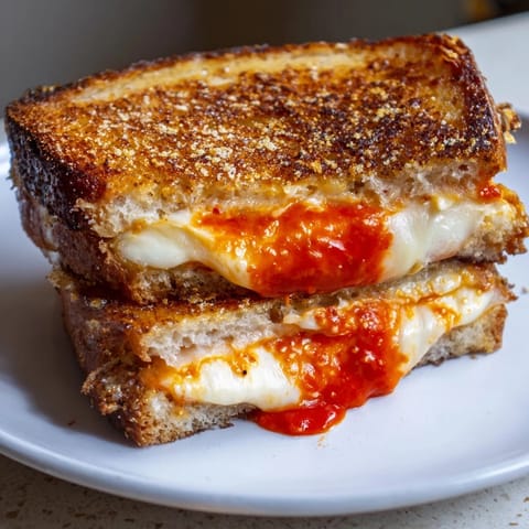 Melted cheese and rich flavors combine in a delicious Spiked Grilled Cheese, ready in just minutes.