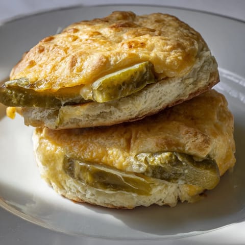 Pickle Cheddar Cheese Buns #122