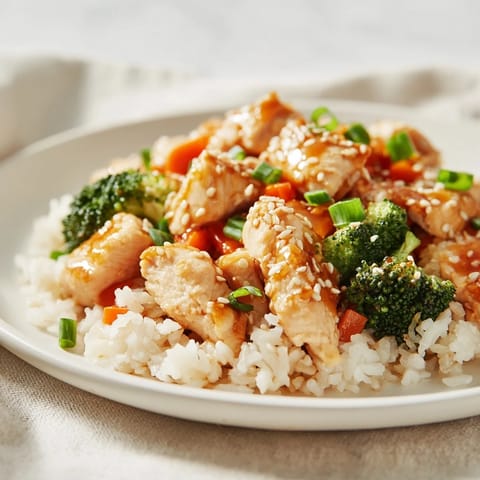 One Pan Honey Garlic Chicken Broccoli #161