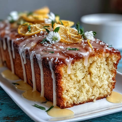 Mothers Day Lemon Drizzle Cake #230