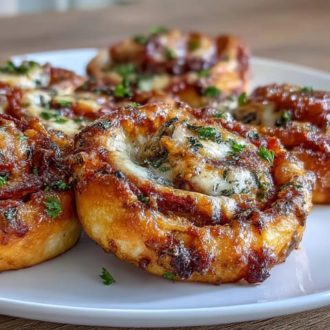 Pizza Pinwheels Pepperoni Mozzarella