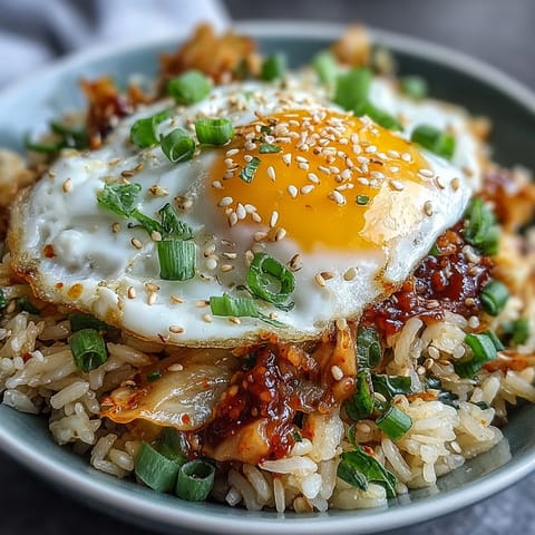 Kimchi Cabbage Fried Rice #265