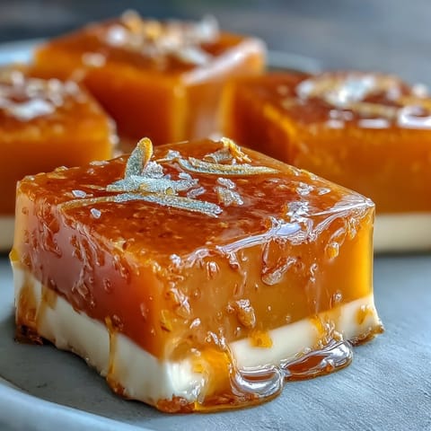 Mango Agar-Agar Jelly Cubes #257