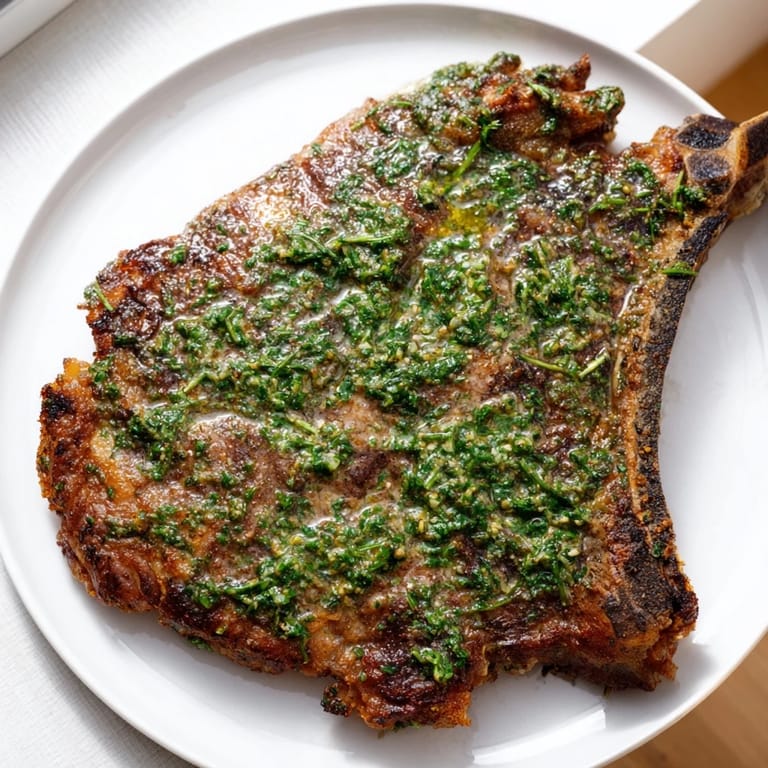 Savor the tender texture of juicy Rustic Mint Weeknight Pan-Seared Lamb Chops, a weeknight meal perfection with vibrant mint.