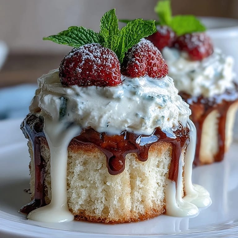 Soft, moist Tres Leches Cupcakes with a rich milk soak, crowned with vanilla whipped cream and a sprinkle of cinnamon.  