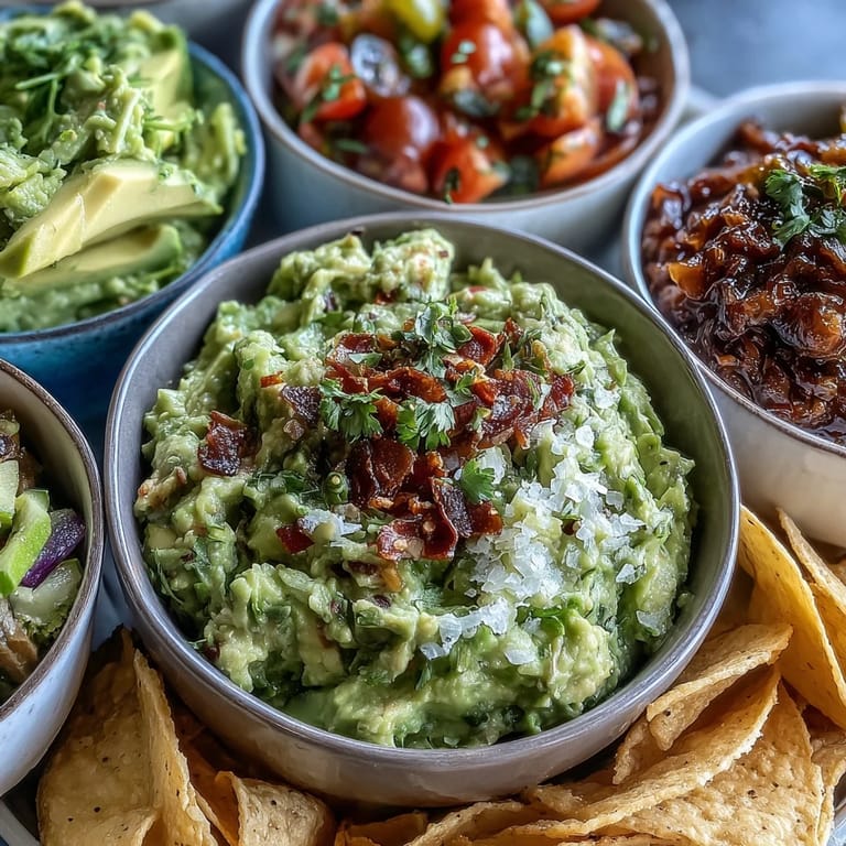 Create your perfect Guacamole Bar, loaded with colorful, flavorful toppings.
